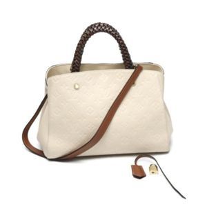 Louis Vuitton Montaigne MM Emplant Yvoire Shoulder Bag